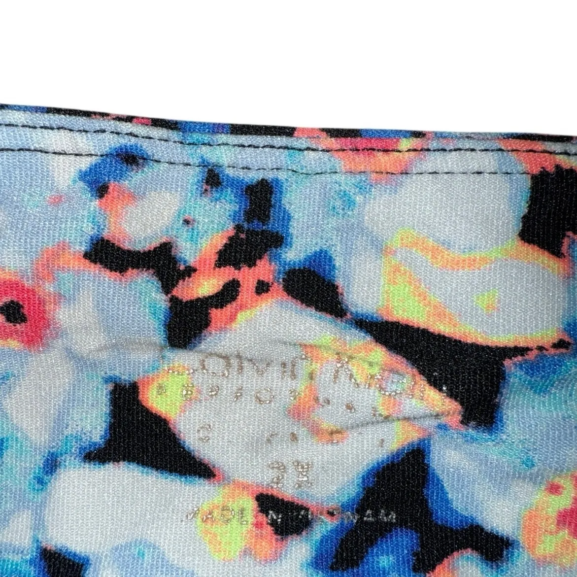 CALVIN KLEIN Performance Women's High Waist Cropped Capri Leggings Size 2X - Image 4