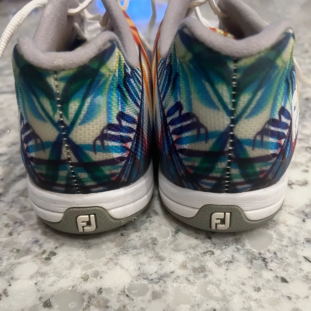 FootJoy Leisure Women's Golf Shoes Blue Size 8 - Image 9
