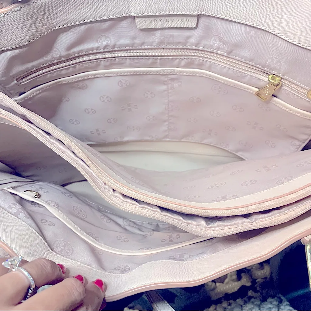 • Tory Burch Robinson tote bag blush pink - Image 7