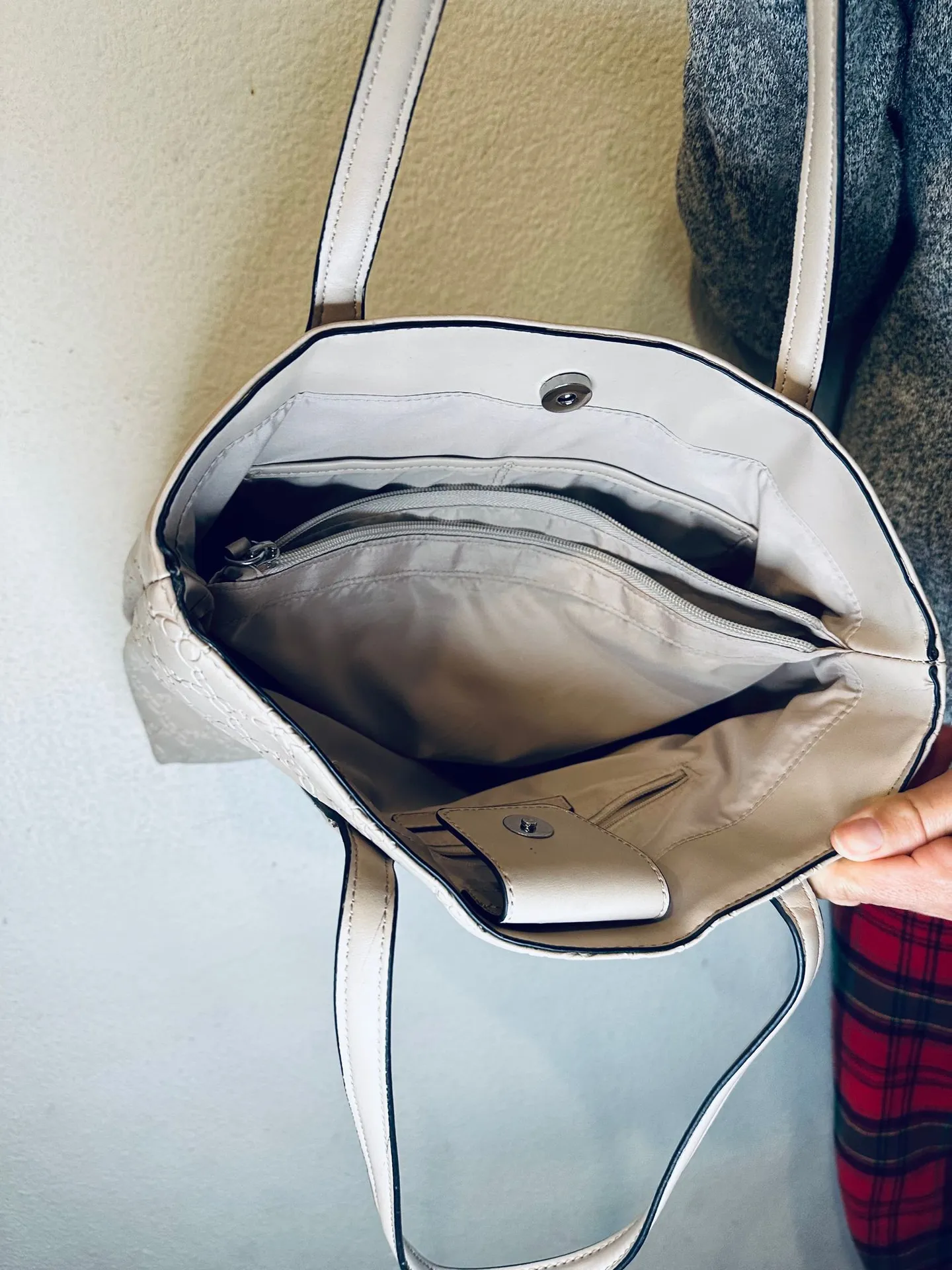 Nine West Leather Ginelle Women's Tote Bag - Image 4