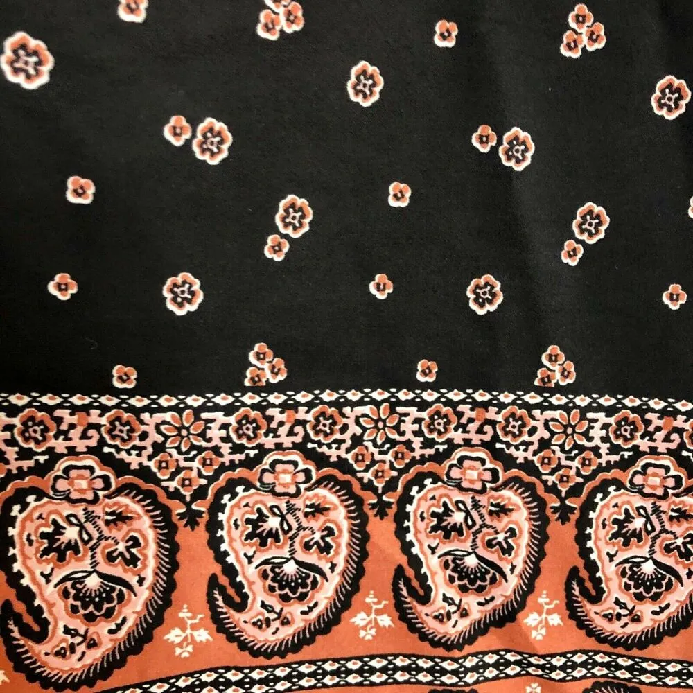 Abercrombie Paisley Long Sleeved Keyhole Dress - Image 6