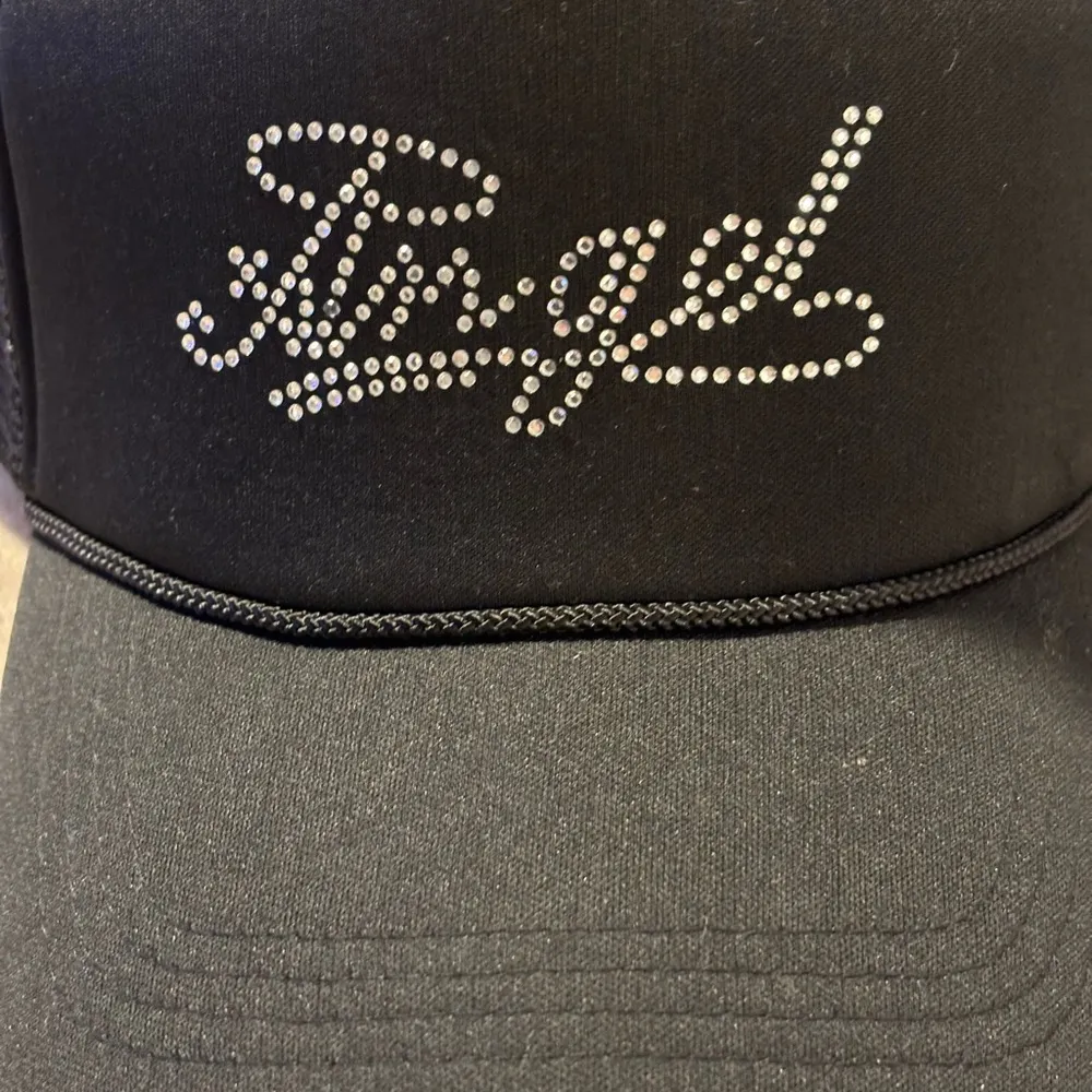 Black Angel Snap Back Hat - Image 3