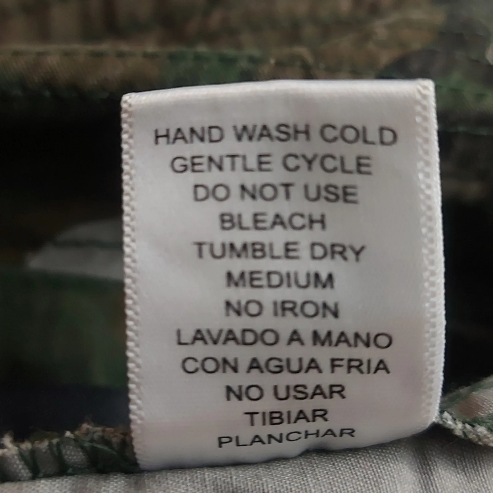 Love Tree Camouflage Jacket S Green/Brown Y2K Cabincore Fisherman Gorpcore Print - Image 13