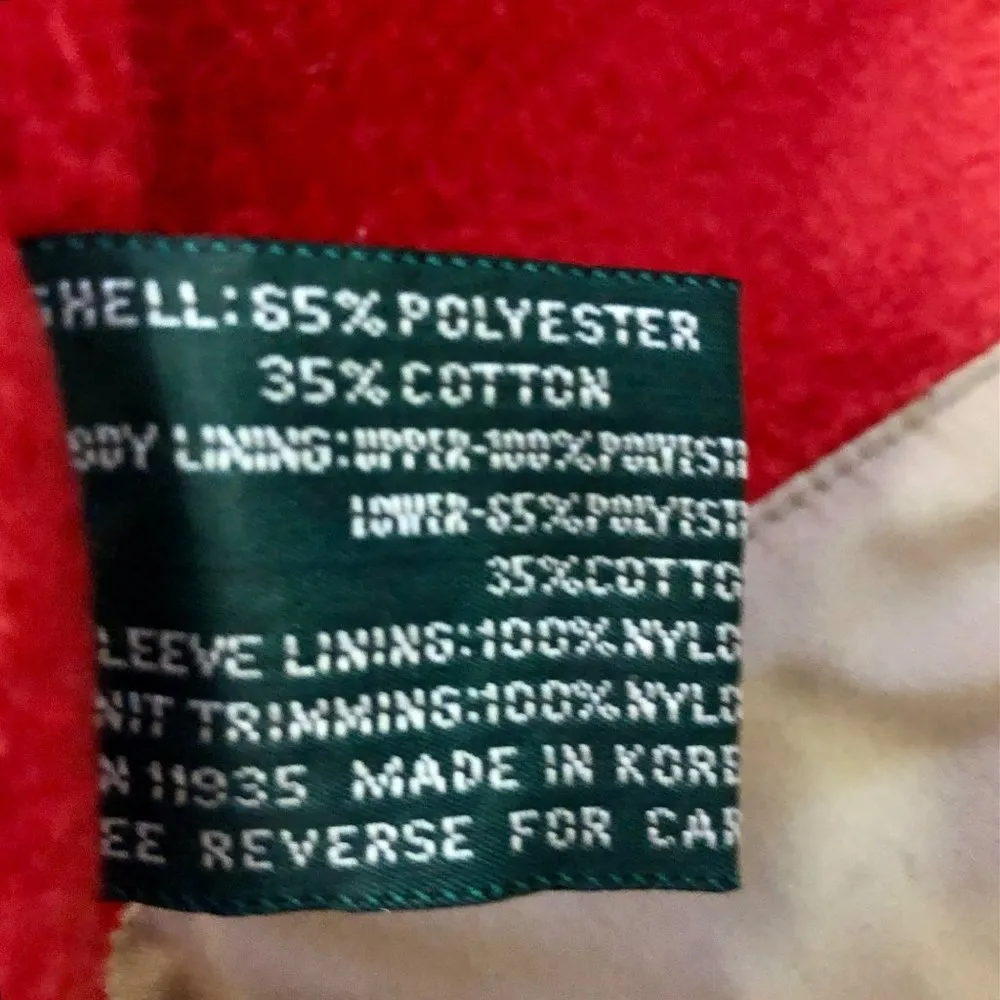 Vintage Cabin Creek Coat Womens M (10-12) Used Tan Lined Some Staining - Image 11