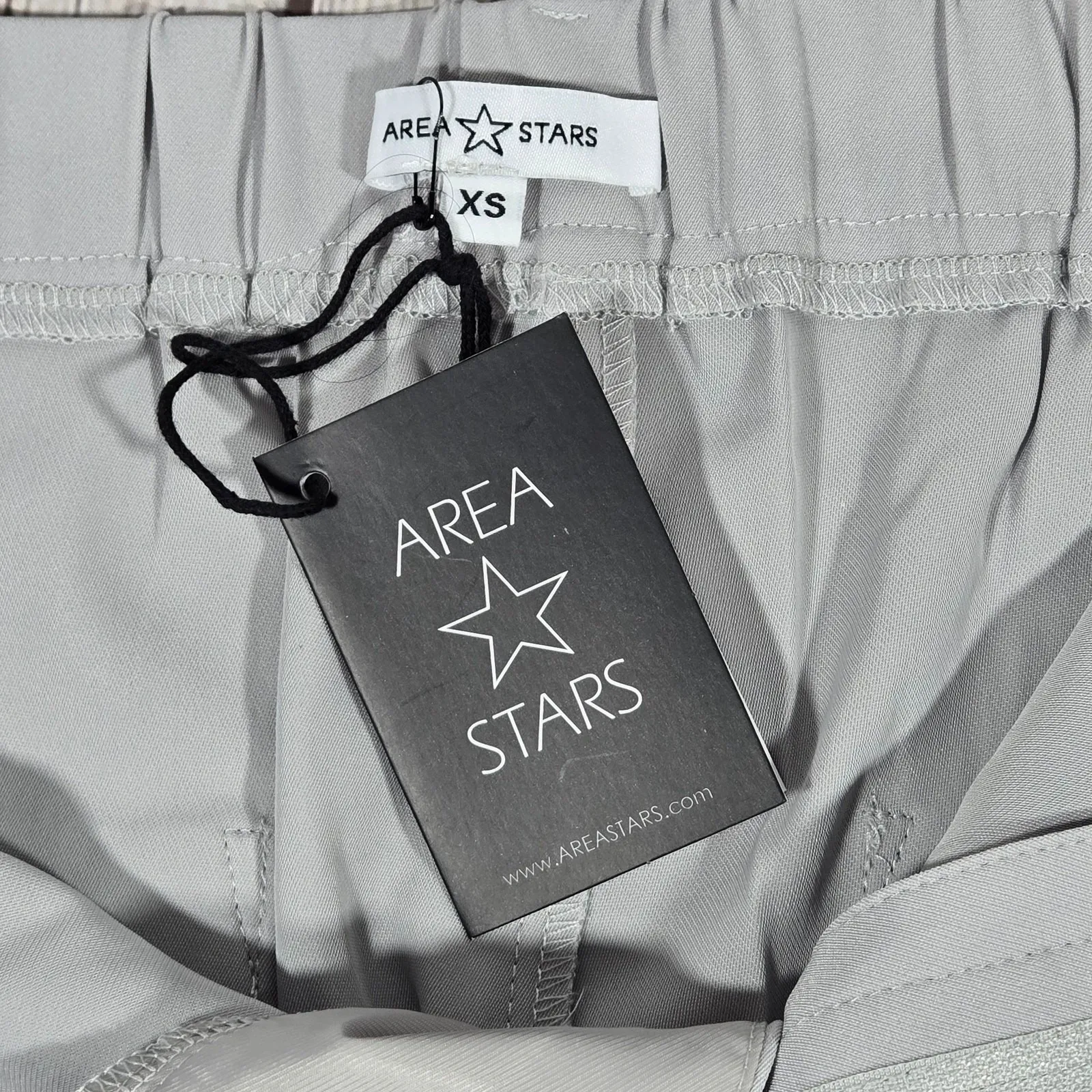 Area‎ Stars Liz Crepe Work Pants in Grey XS NWT Gray - Image 4