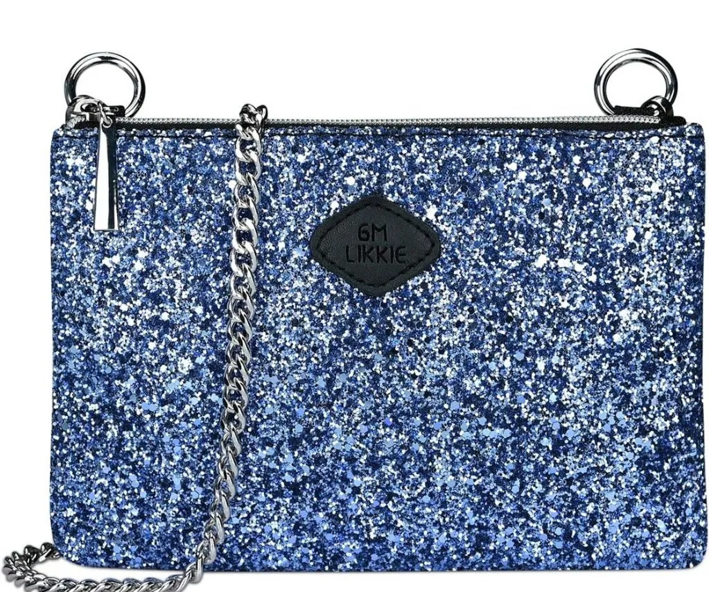 ⚡Women's Dark Blue Sequin Cocktail Glitter Evening Crossbody Shoulder Clutch Bag - Image 1