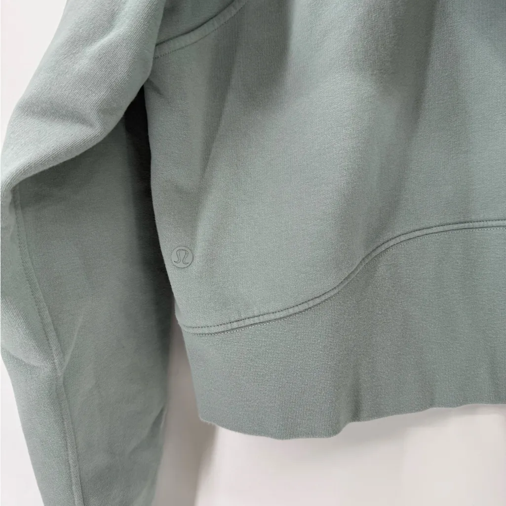 Lululemon Loungeful Cropped Hoodie size 6 - Image 5