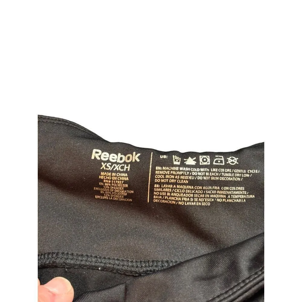 Reebok Women's XS Black Athletic Shorts BIKER DANCE RUNNING SHORTS - Image 3