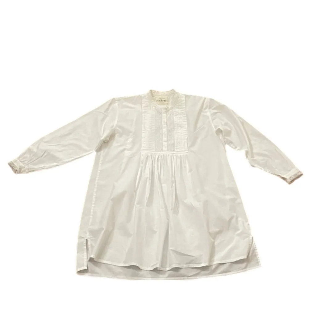 Victoria’s Secret Country Cottons VTG White Lace Nightshirt Cottagecore Womens M - Image 3