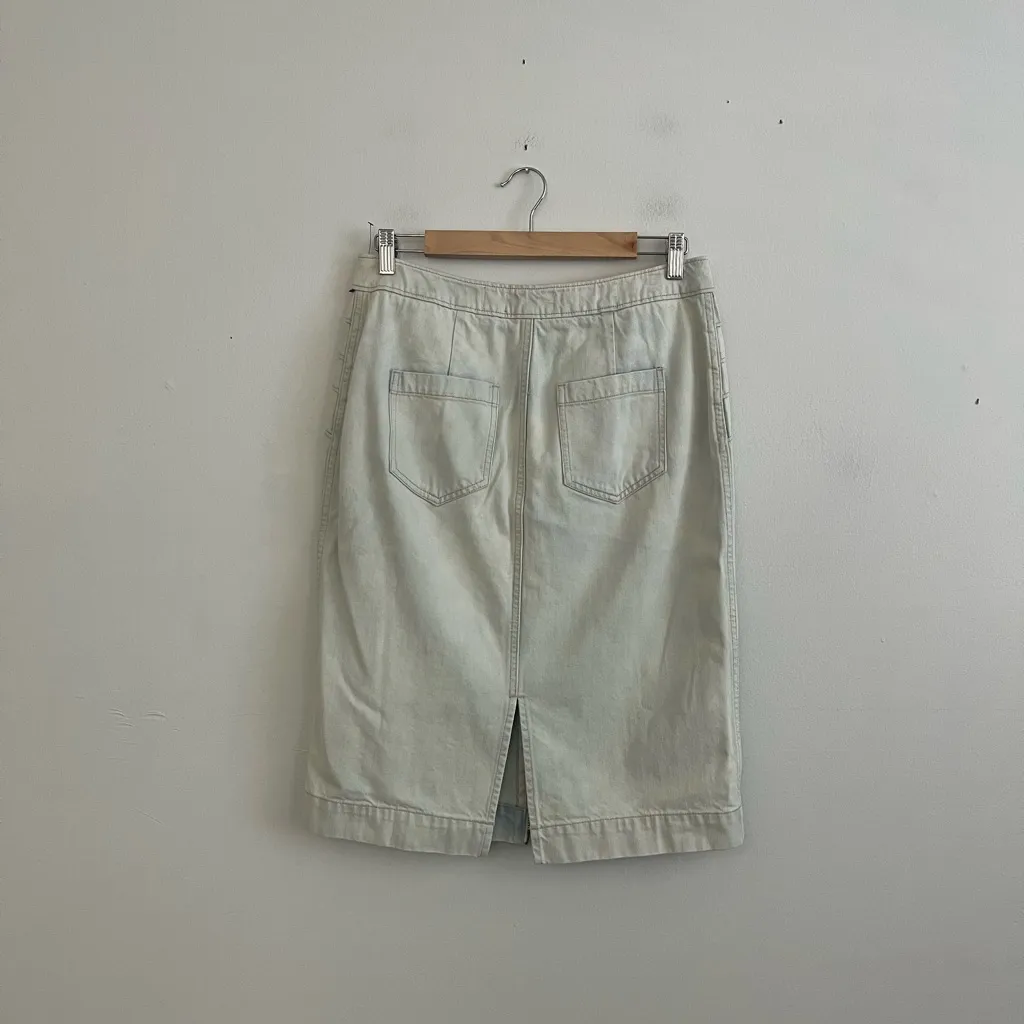 PILCRO and the Letterpress Zip Midi Denim Women’s Pencil Skirt - Image 8