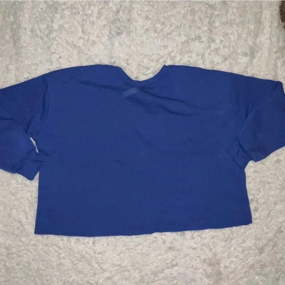 Smiley World Smile More Graphic Sweatshirt Size XL Yellow - Image 4