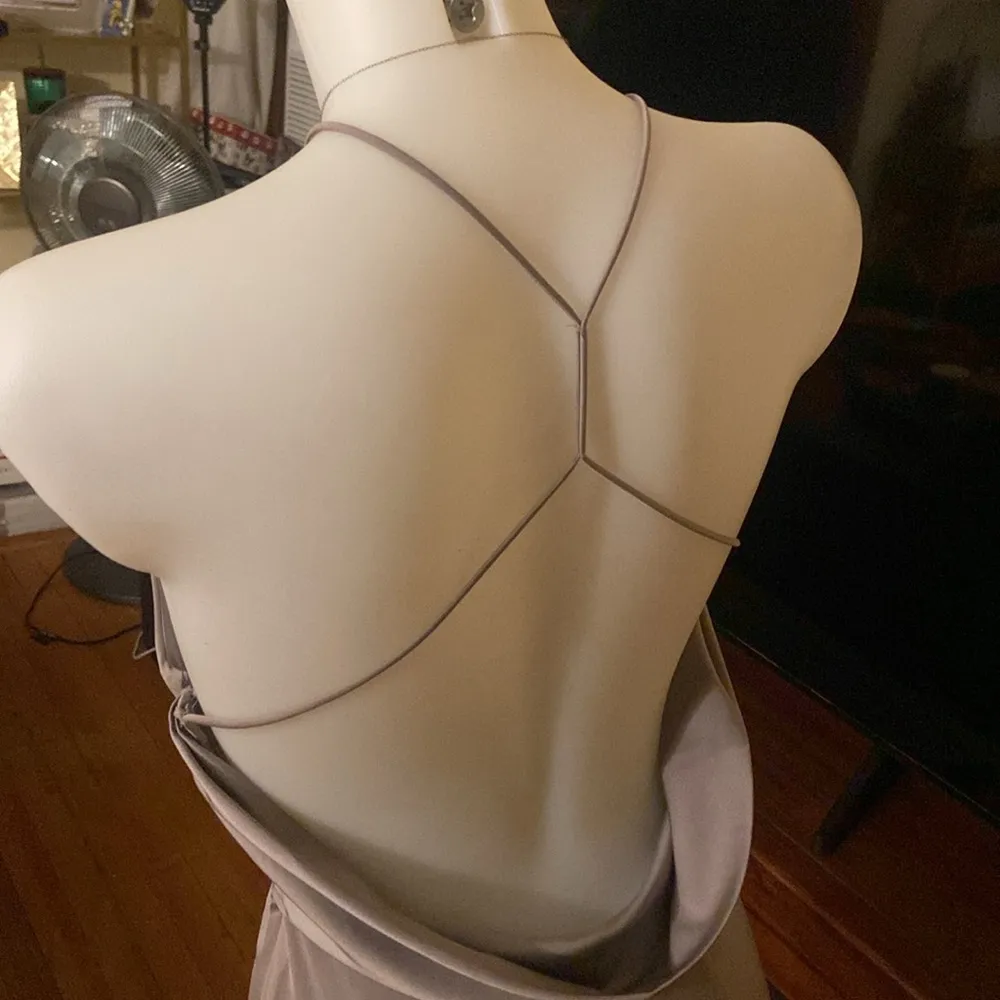 Lovers + Friends  Sheyla Gown Maxi Dress in Gray XS - Image 5