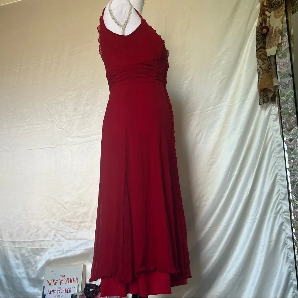 Jonathan Martin 🌹Beautiful 💃🏻 Classy 💋 Red 🔥Dress ❤️ - Image 7