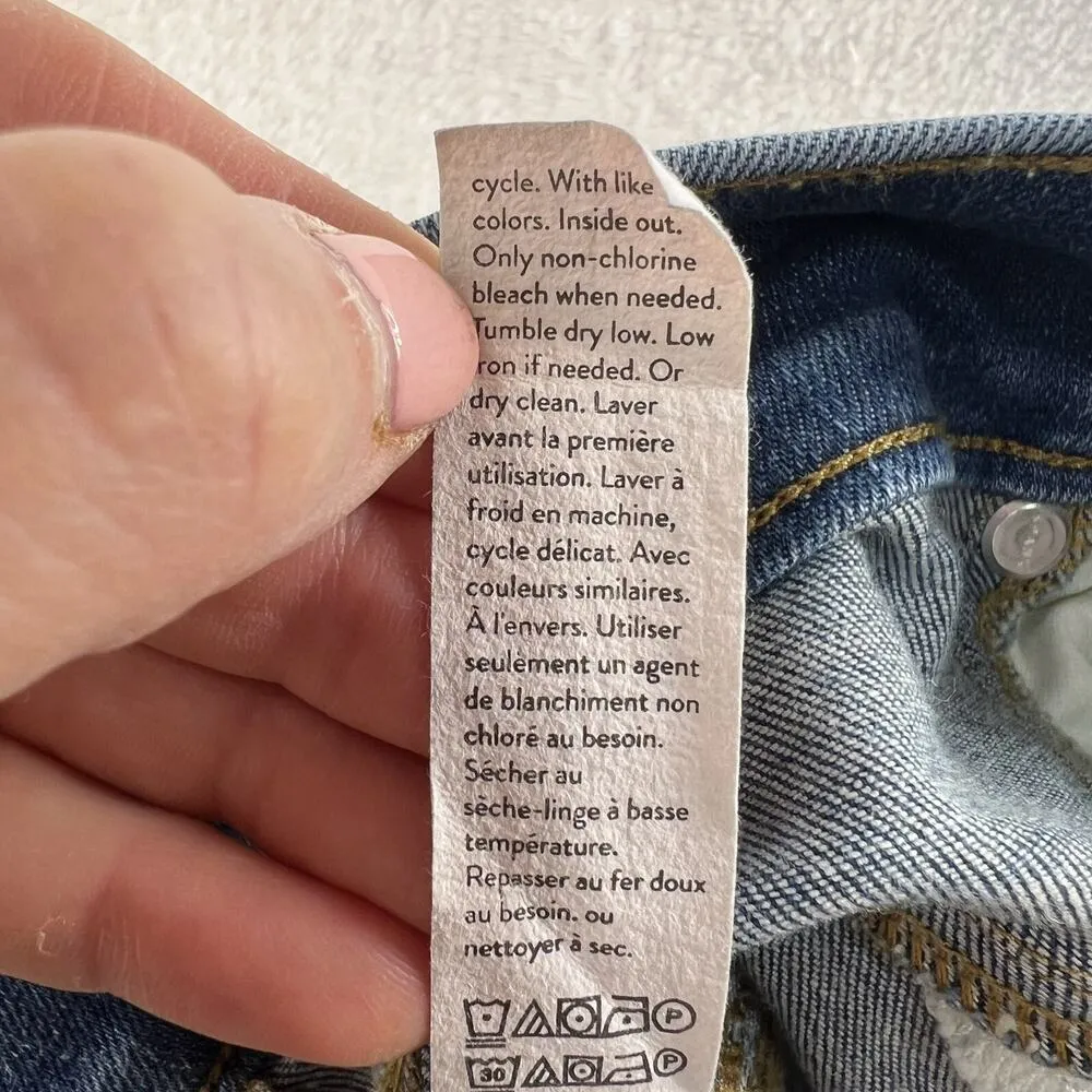 SPANX Shape Medium M EveryWear Flare Jeans Pull On Stretch High Rise Slimming - Image 8