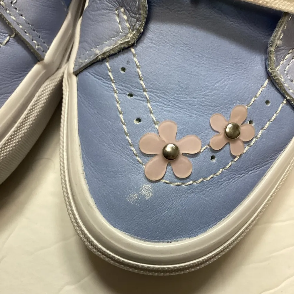 Vans Women's/ unisex  Blue High-Top Sneakers collab with sandy Liang - Image 8