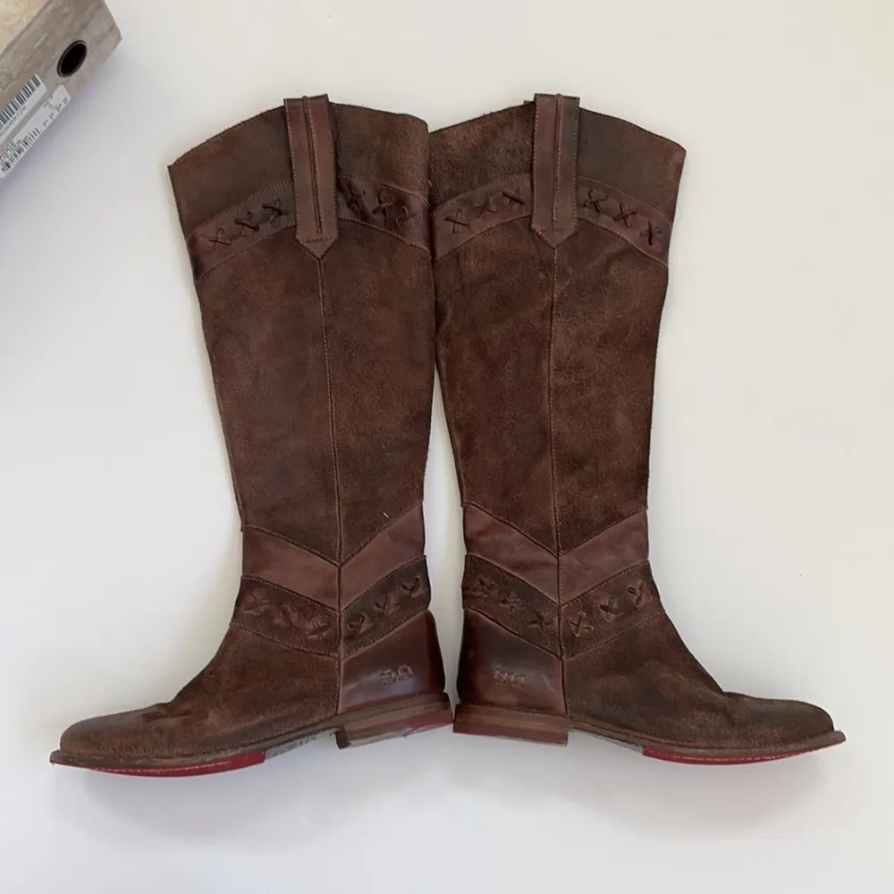 Bed Stu midge western leather boots brown 7 - Image 10