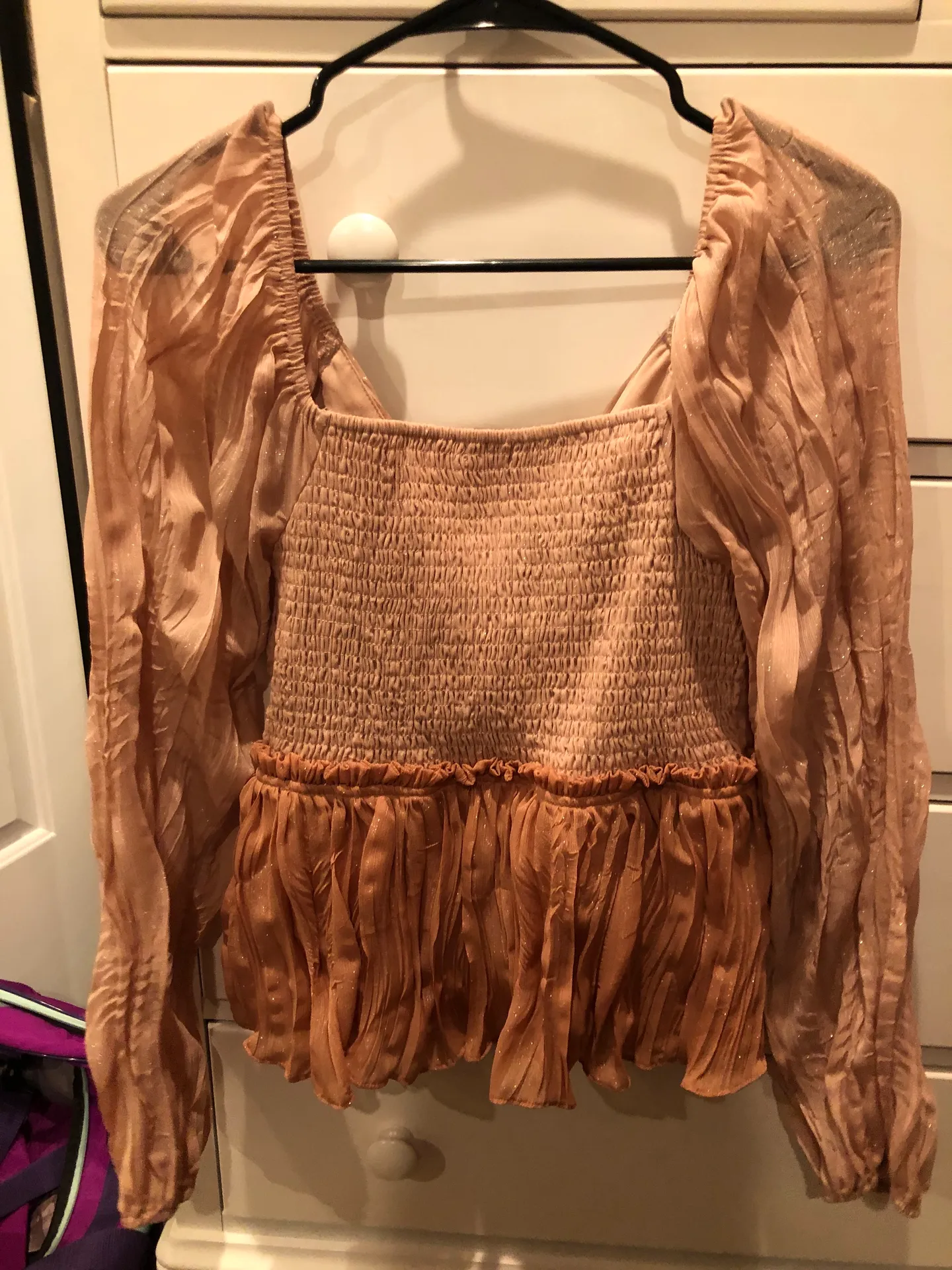 VICI Deep V Blouse - Image 3