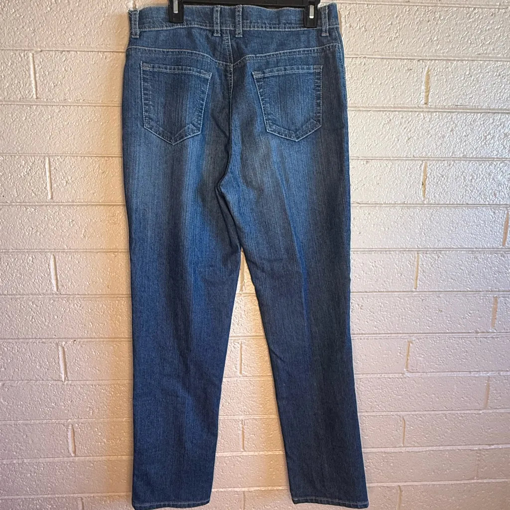 Gloria Vanderbilt Dark Blue Jeans - Image 2