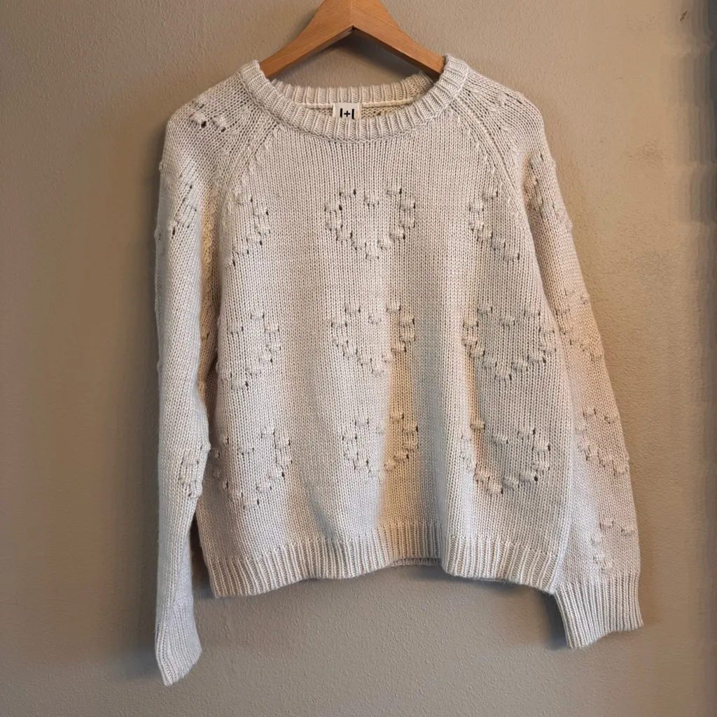 JOHN + JENN Heart‎ Sweater - Image 2