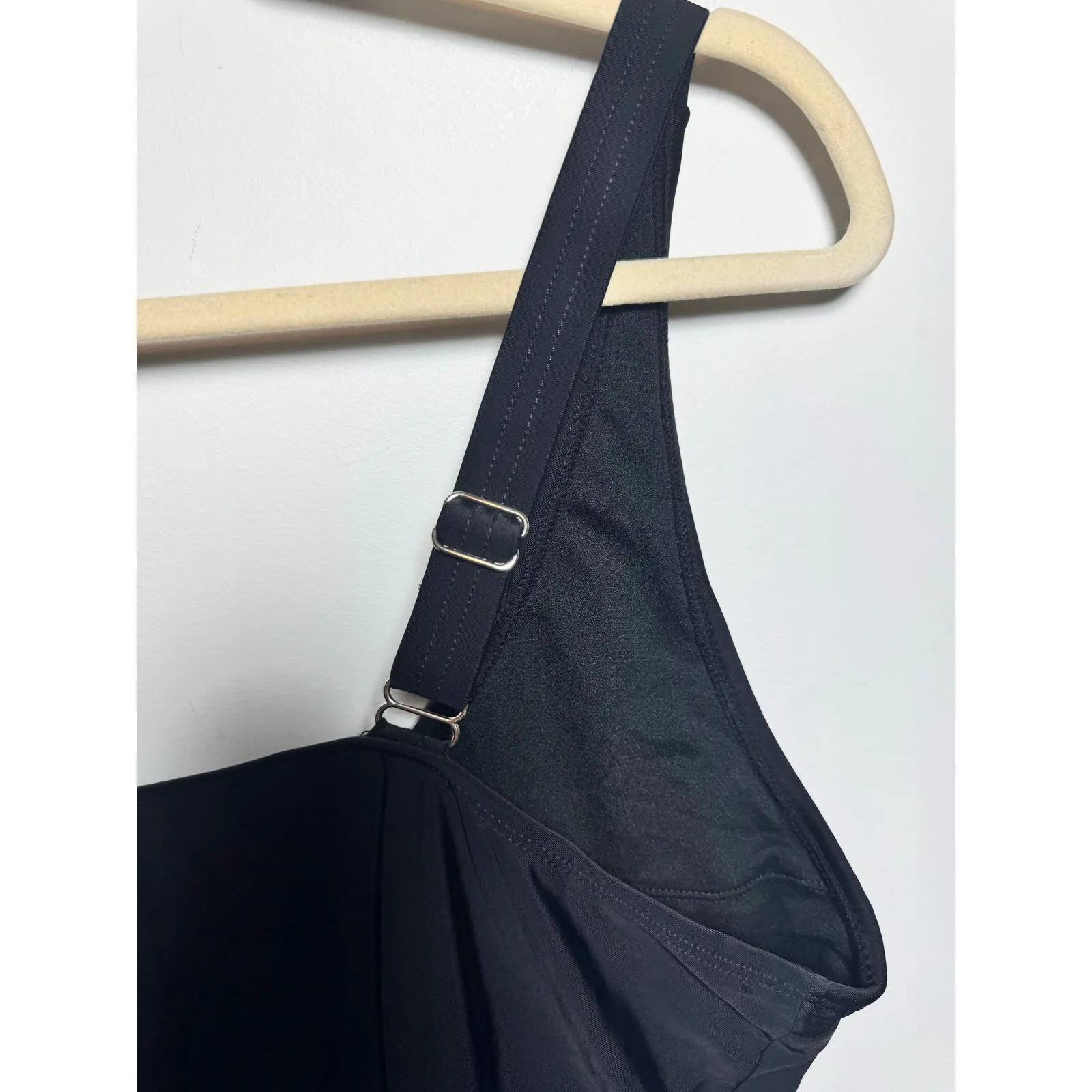 Brand New Empetua Women's 2XL Adjustable Strap Wire Free Tankini Swimwear Black Size XXL - Image 10