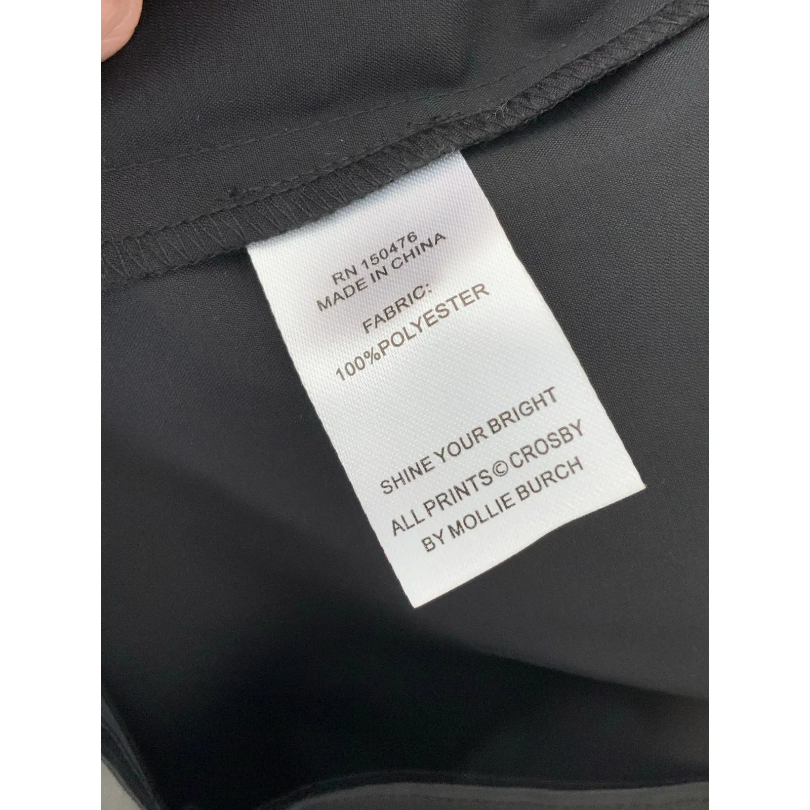 CROSBY‎ Faye Top - Black size Large - Image 4