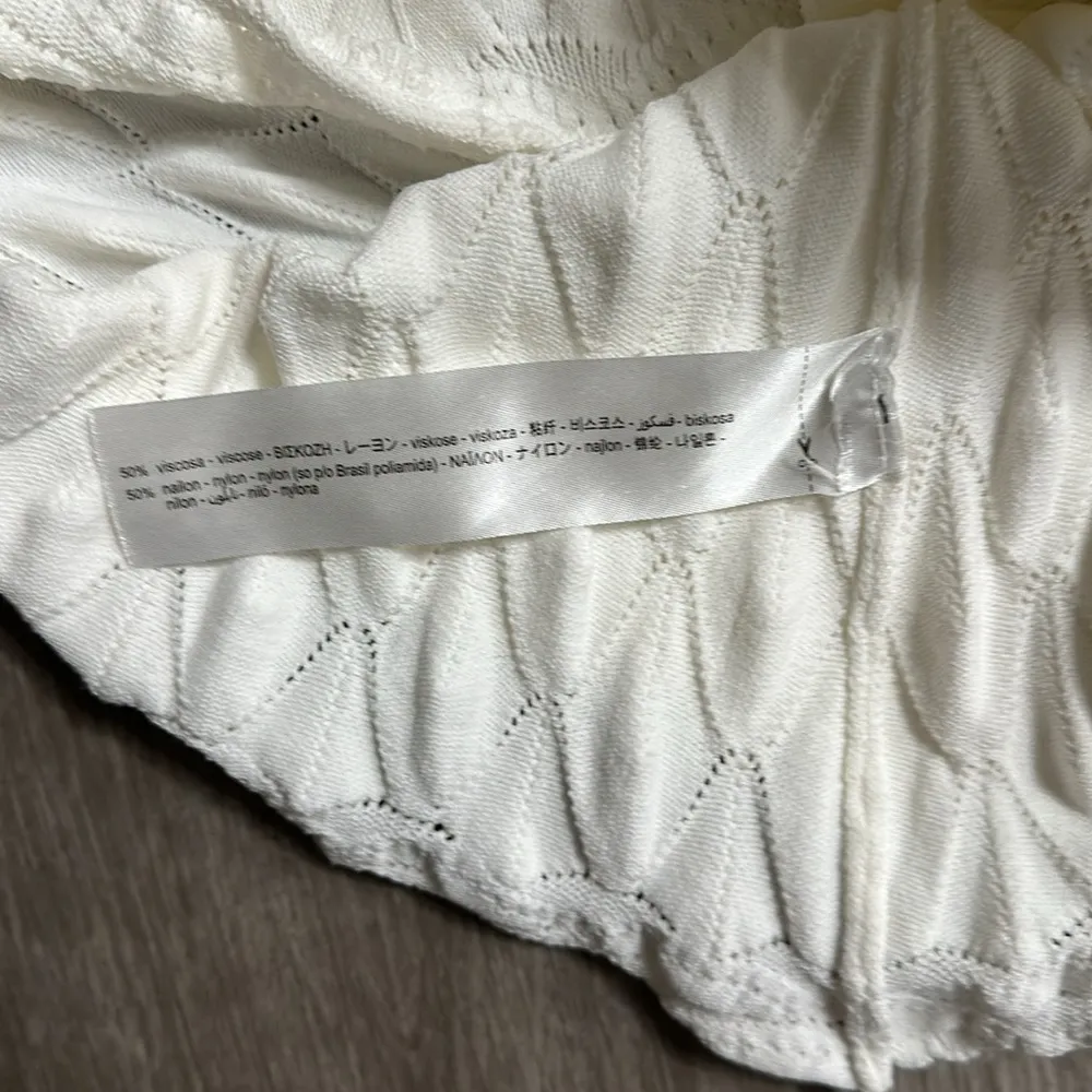 Zara crochet mesh white dress - Image 5