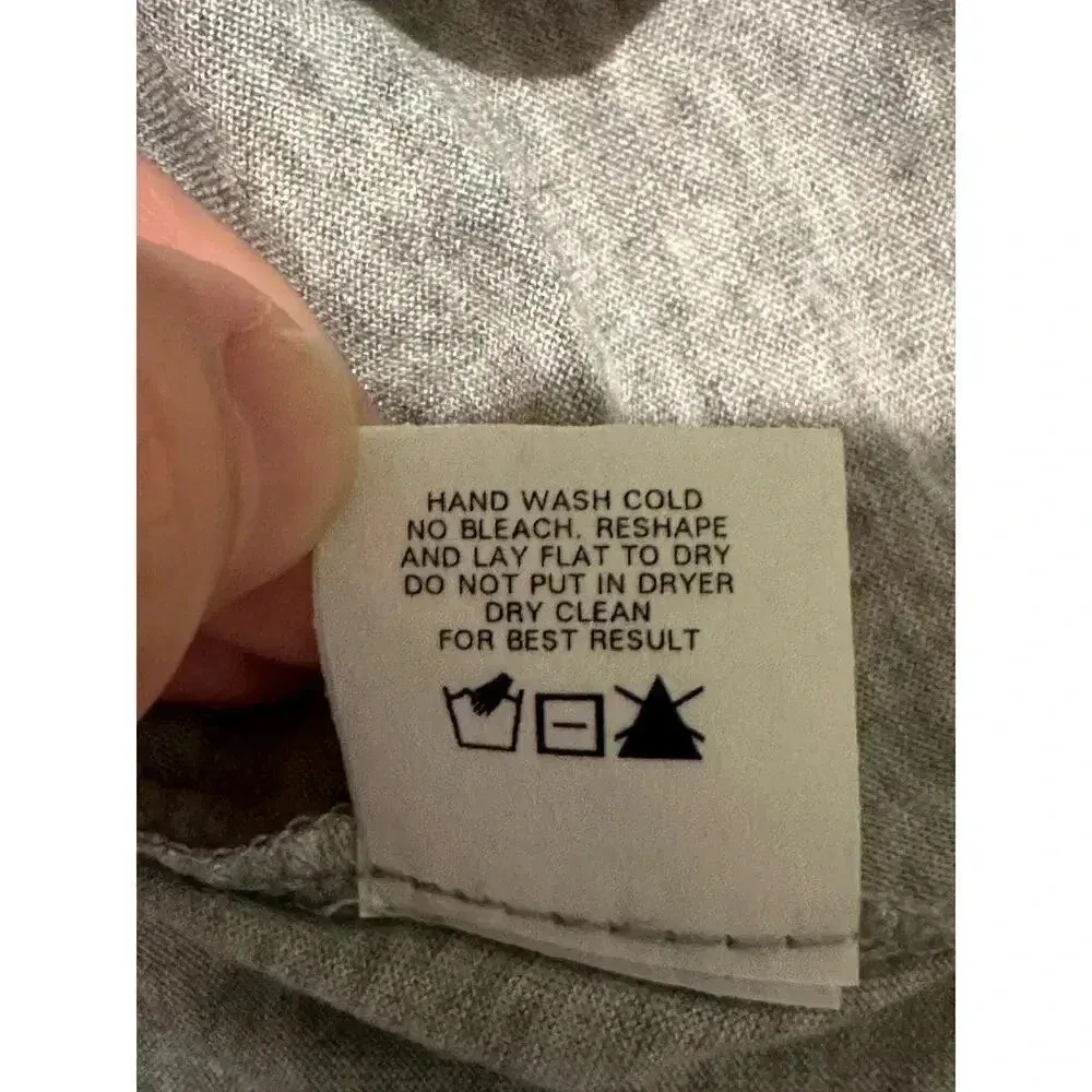 NWT‎ Lanston Turtle Neck Tank Top Gray Size M - Image 5