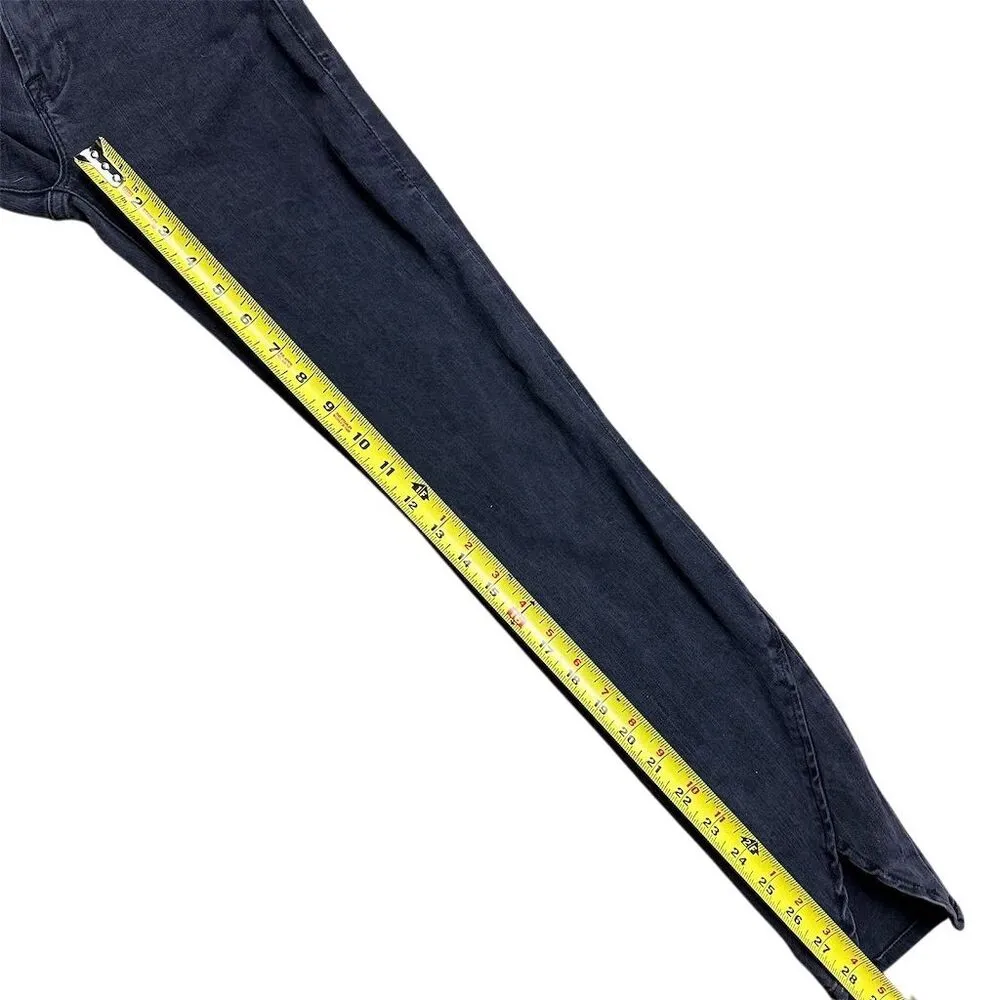 Frame Denim Women's Le Skinny de Jeanne Triangle Hem Skinny Jeans Size 25 Black - Image 11
