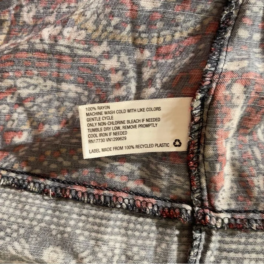 Knox Rose Boho Night Sky Maxi Dress in Multicolor Paisley - Image 11