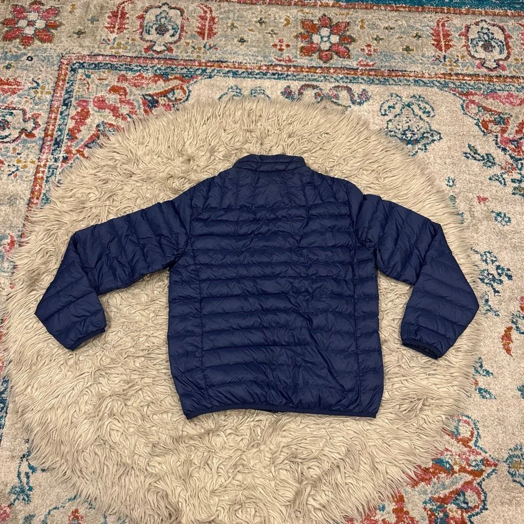 Hawke & Co. duck down puffer jacket size medium Blue - Image 5