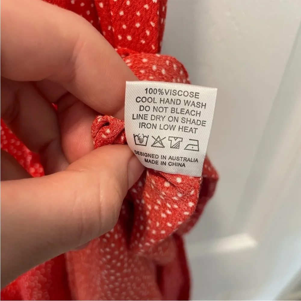 Kivari Frankie Slip Dress Red - Image 11