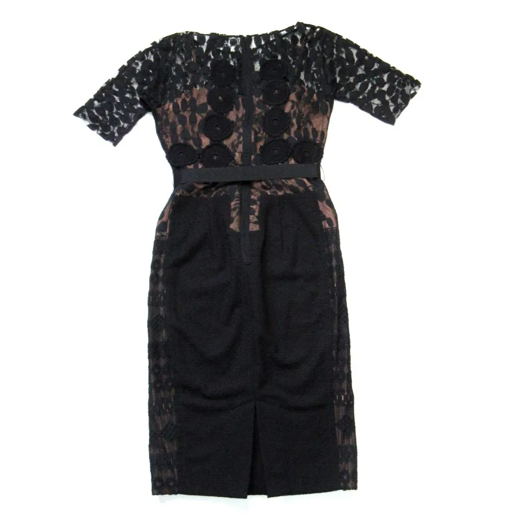 NWT Anthropologie Beguile by Byron Lars Carissima Sheath in Black Dress 6P - Image 10