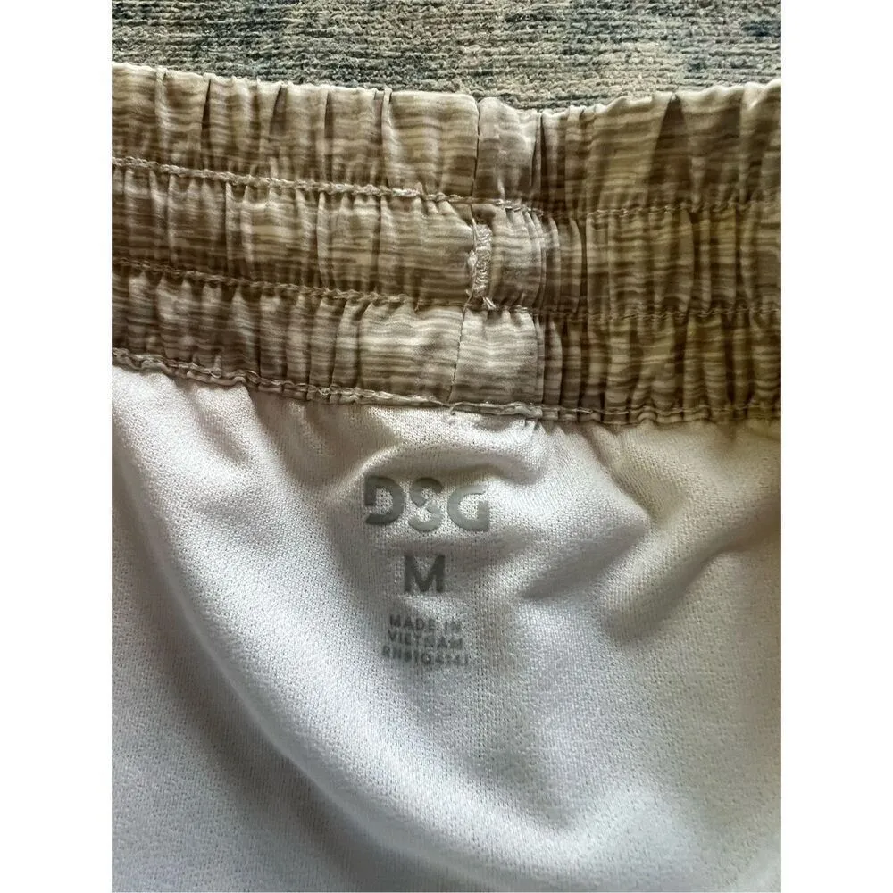 DSG Heathered Space Dye Gray Stride Athletic Running Shorts Medium - Image 3