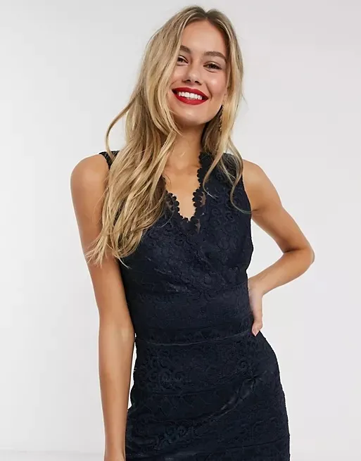 Allover Lace Bodycon Dress - Image 4