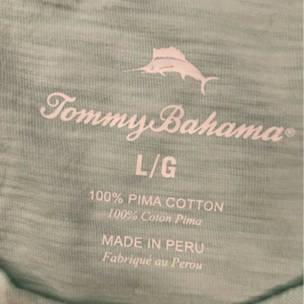 Tommy Bahama Playa Del Pima Cotton Jersey Tee Dress beach coverup dress LG - Image 3