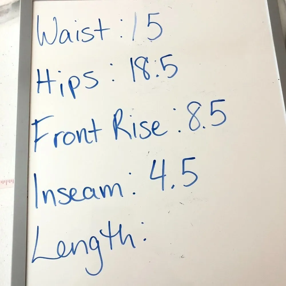 Gap Womens Authentic Best Girlfriend Shorts Denim Cuffed Raw Hem Medium Wash 0 - Image 6