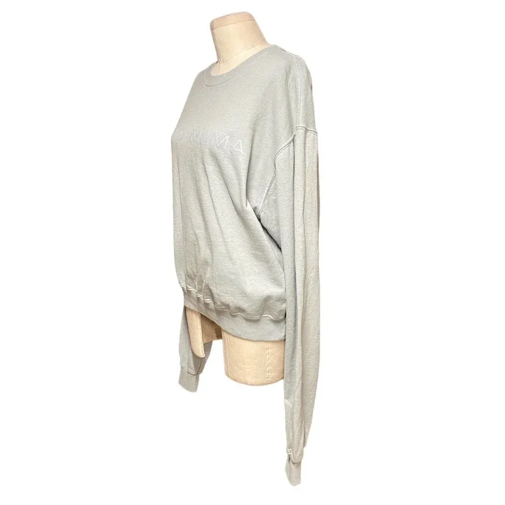 Good American Good Mama Oversize Graphic Sweatshirt‎ Size 2 / US Medium - Image 5