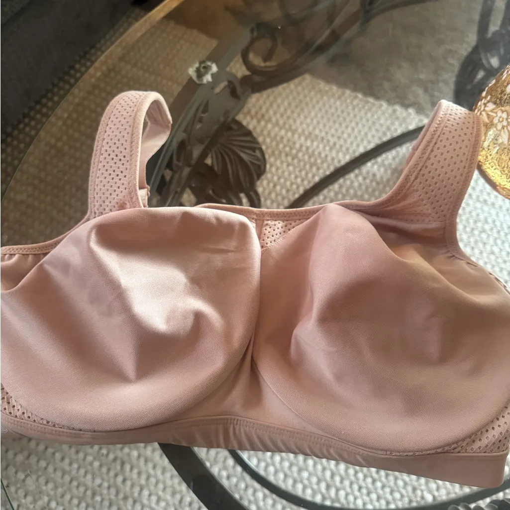 Glamorise Soft Pink Comfort Bra Size undefined - Image 11