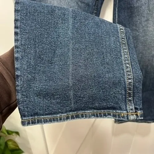 Driftwood Womens Stella Jeans 30 NWT Dark Wash Straight Leg Cotton Casual - Image 3