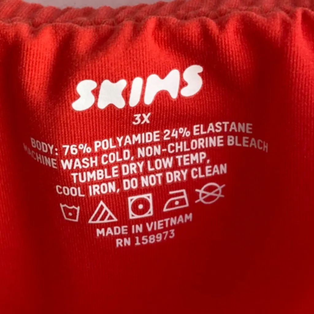 NWOT Skims Poppy Fits Everybody Strapless Bodysuit - Image 5