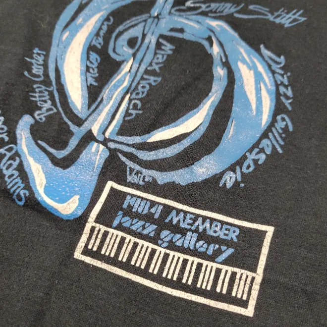 Vintage  Shirt Size Medium 1984 Member Jazz Gallery Graphic T-Shirt Unisex T-shirt - Image 4