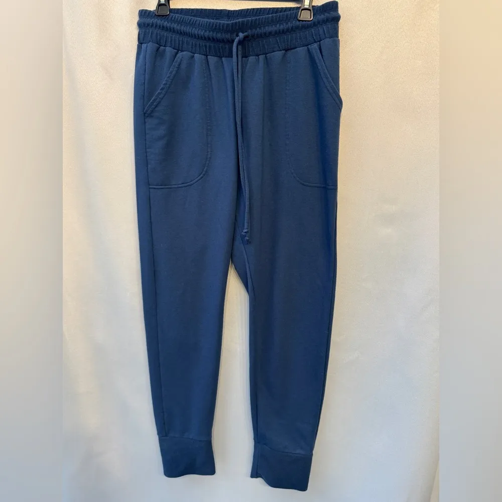 Free People Movement Sunny Skinny Joggers Dusty Navy size Large - Image 5
