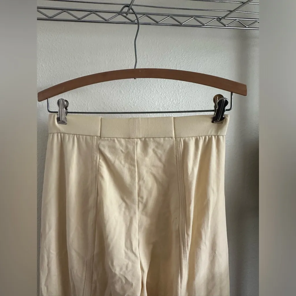 EILEEN FISHER Light Yellow pants. - Image 9