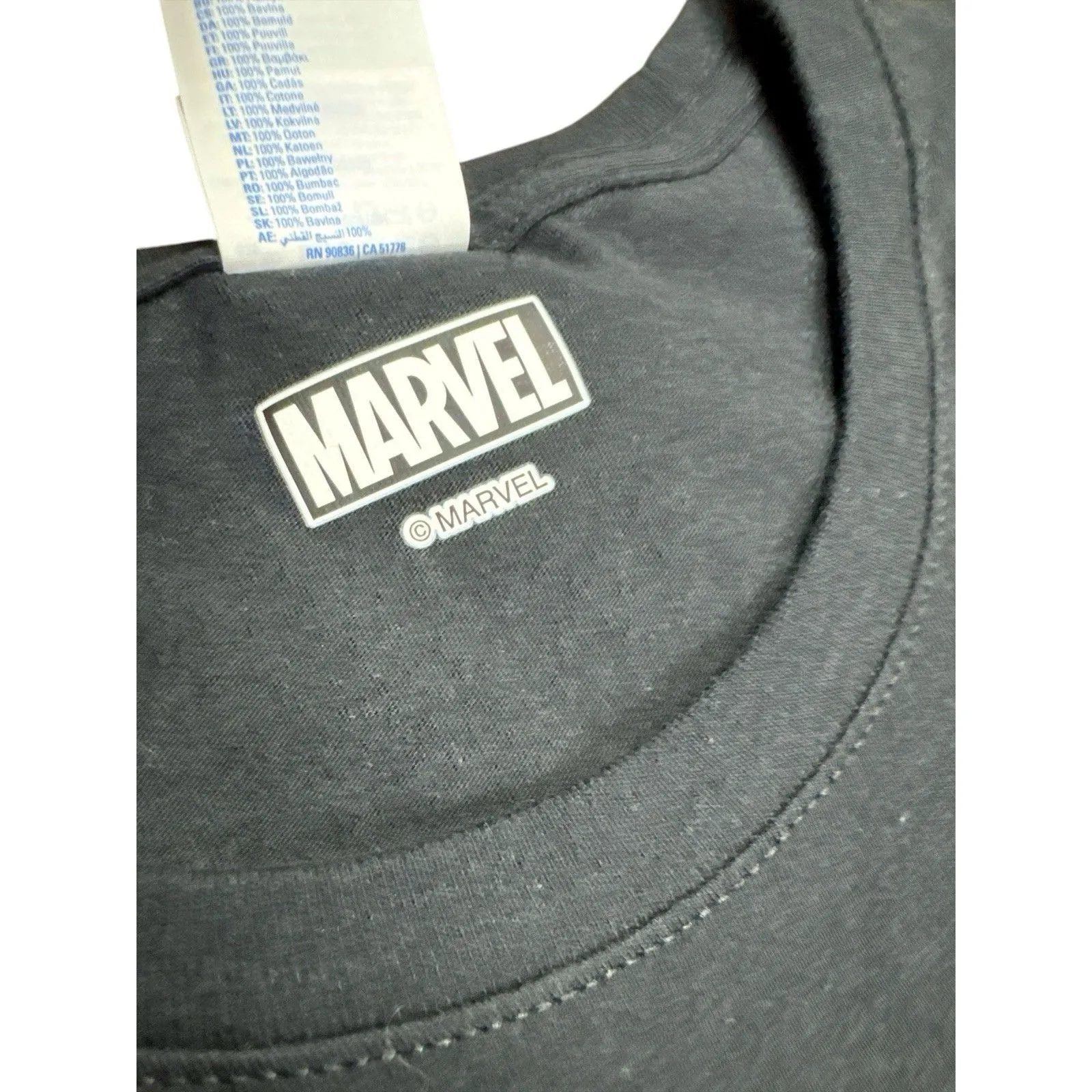 Marvel Studios Alligator Loki Character Poster Short Sleeve Tshirt Large Comics Black - Image 4