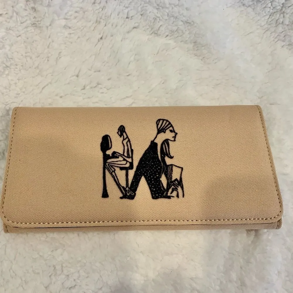 NWT Trifold Wallet Tan - Image 2
