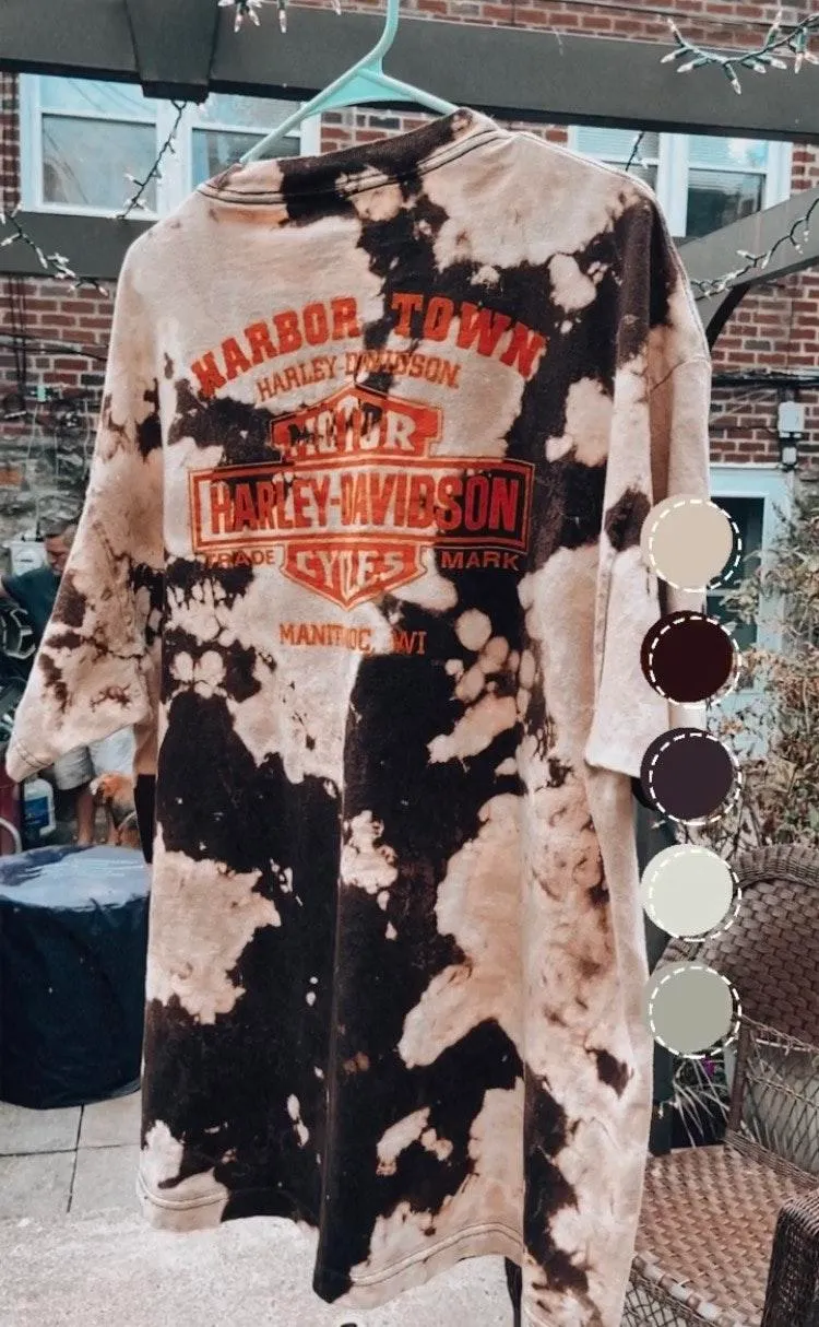 Harley Davidson Harley-Davidson Bleached Tee - Image 2