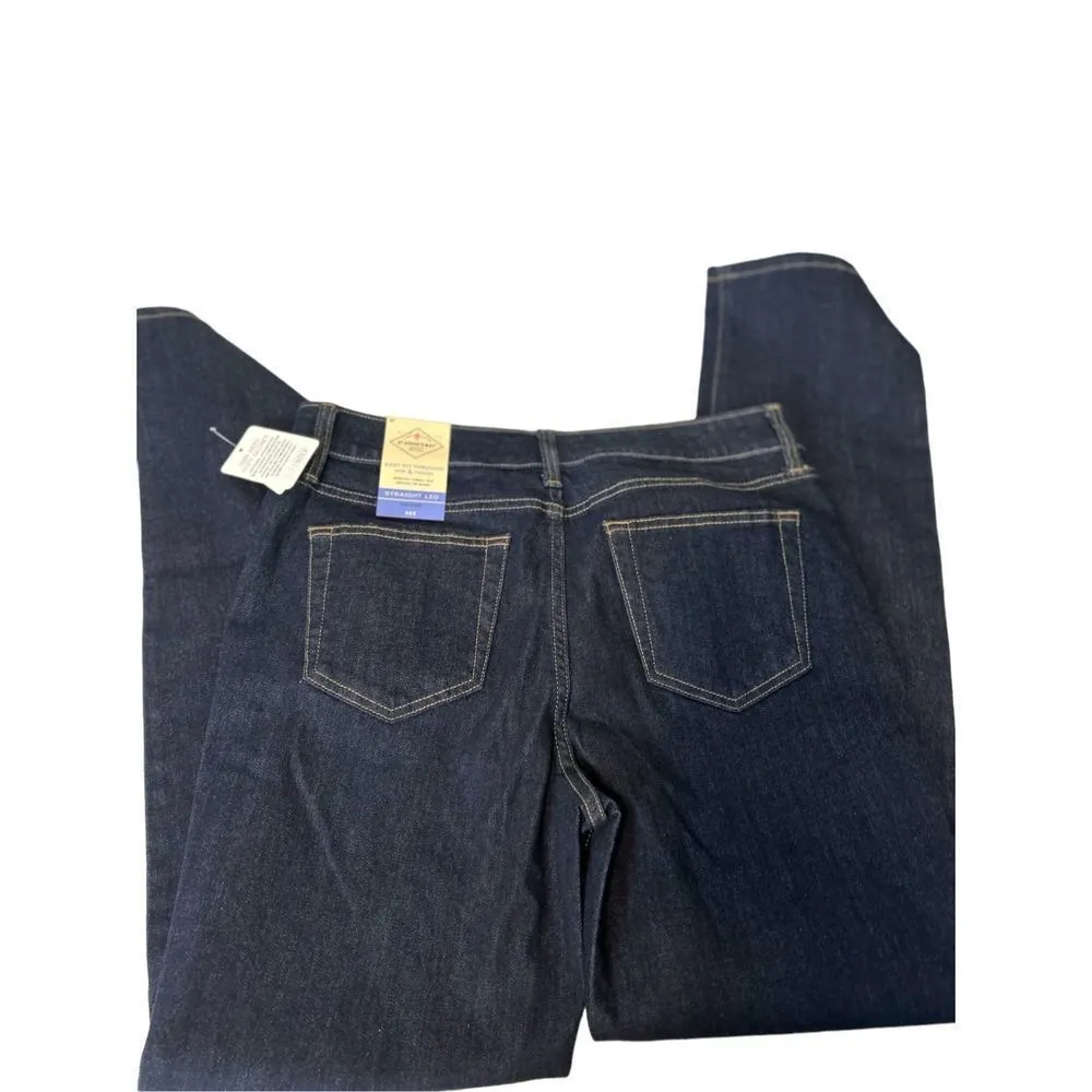 NWT St. John’s Bay secretly slender jeans siZe 10 straight leg nwt - Image 3