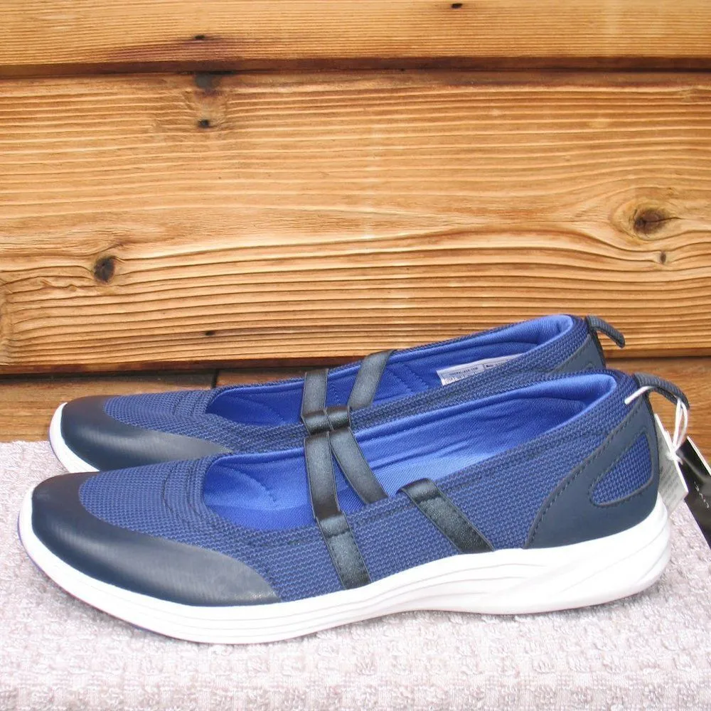 NWT Vionic Agile Opal Blue Mary Jane Sneaker Shoes - Image 2