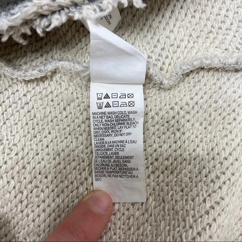 Lucky Brand Cotton Asymmetrical Knit Jacket 630 - Image 8