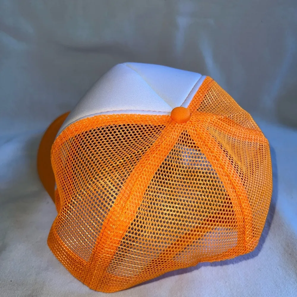 Trucker patch hat Orange - Image 2